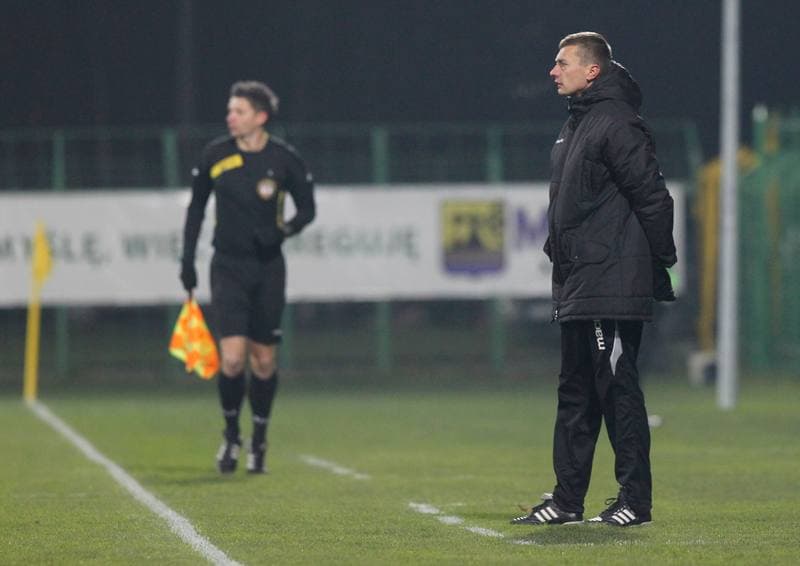 Football. I Liga. GKS Katowice - Miedz Legnica. 29.11.2014
