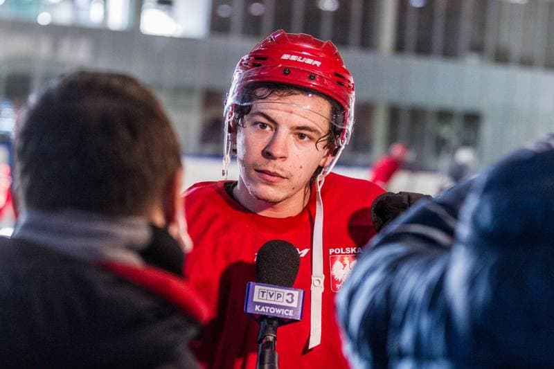 Ice Hockey. Poland national team. Training. 14.12.2020