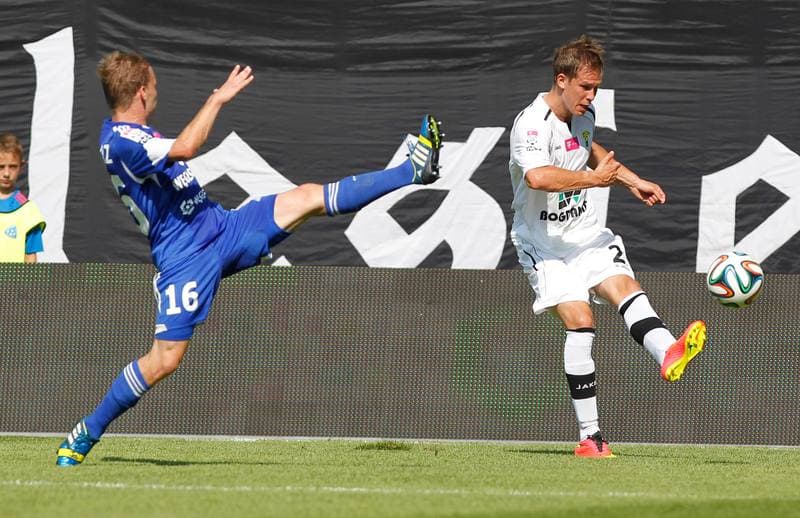 Football. T-Mobile Ekstraklasa. Ruch Chorzow - Gornik Leczna. 27.07.2014