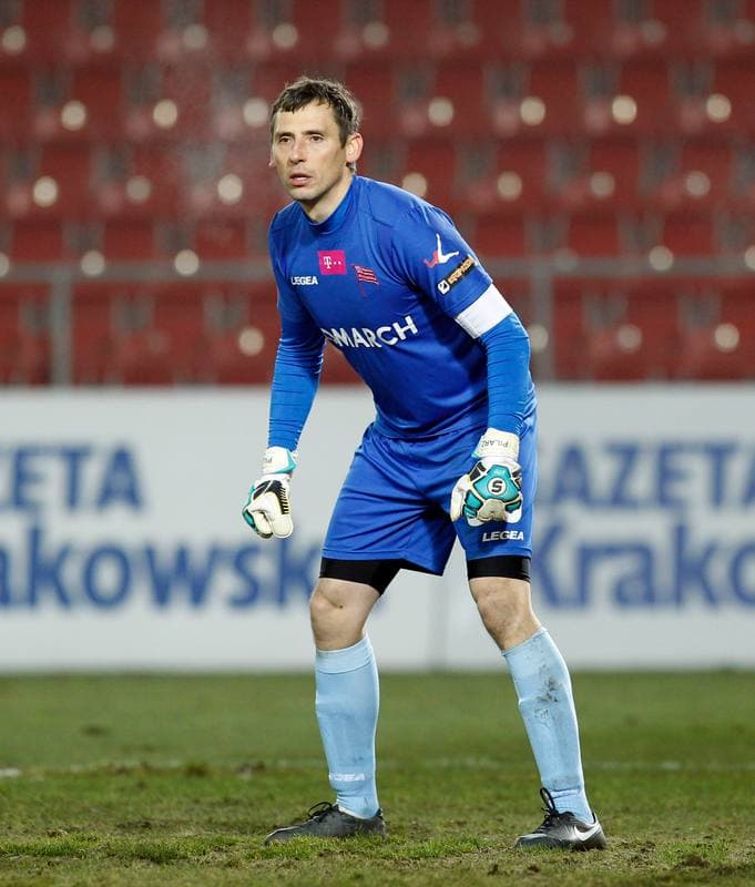 Football. T-Mobile Ekstraklasa. Cracovia Krakow - Jagiellonia Bialystok. 06.12.2014
