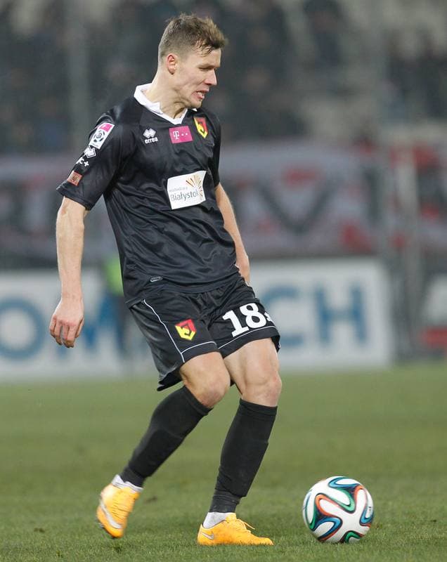 Football. T-Mobile Ekstraklasa. Cracovia Krakow - Jagiellonia Bialystok. 06.12.2014