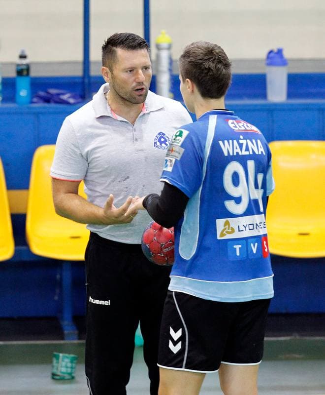 Handball. Slaskie Puchar. Ruch Chorzow - SPR Olkusz. 08.08.2014