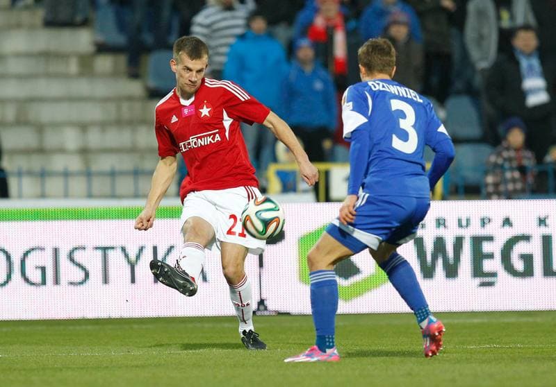 Football. T-Mobile Ekstraklasa. Ruch Chorzow - Wisla Krakow. 13.12.2014