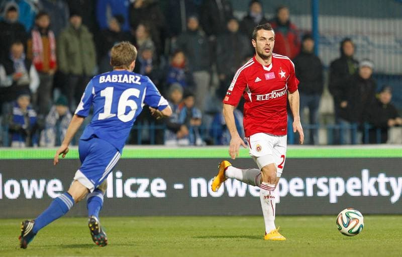 Football. T-Mobile Ekstraklasa. Ruch Chorzow - Wisla Krakow. 13.12.2014