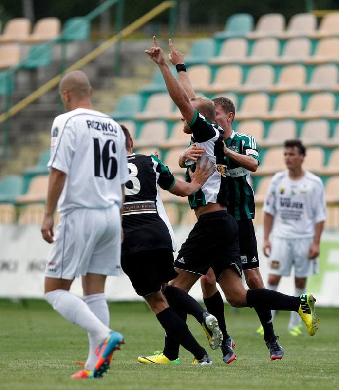 Football. II Liga. Rozwoj Katowice - Energetyk ROW Rybnik. 09.08.2014