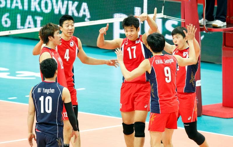Volleyball. FIVB Men's World Championship. Korea - Cuba. 05.09.2014