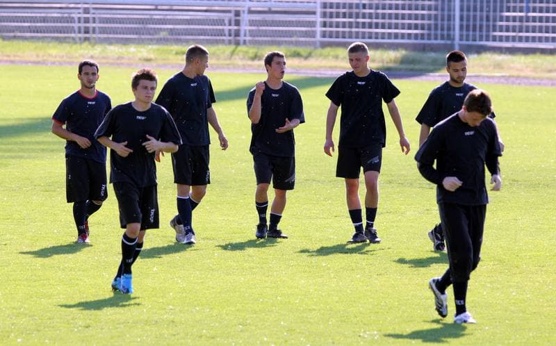 Football. Odra Wodzislaw. Training. 06.06.2011