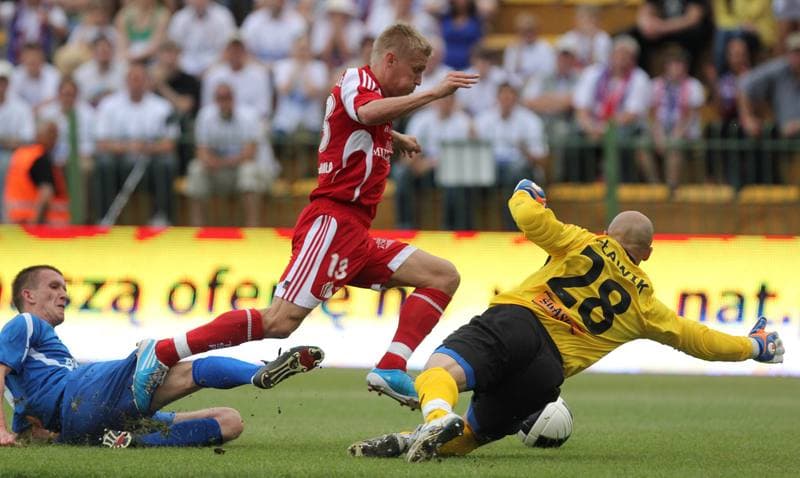 Football. I liga. Podbeskidzie Bielsko-Biala - Gornik Zabrze. 20.03.2010