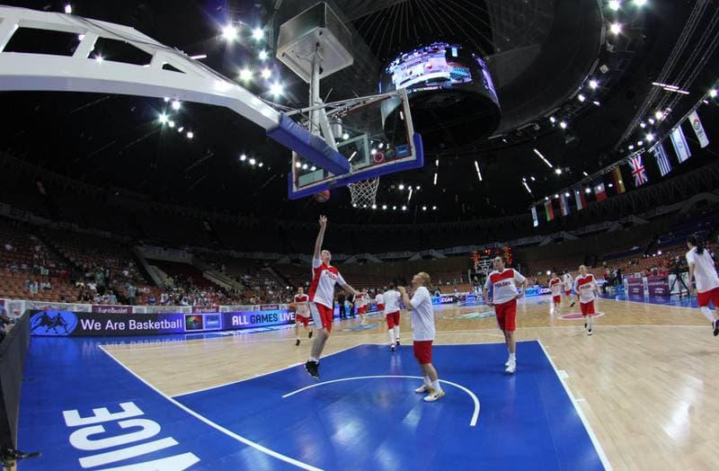 Basketball. Eurobasket Women 2011. France - Poland. 26.06.2011