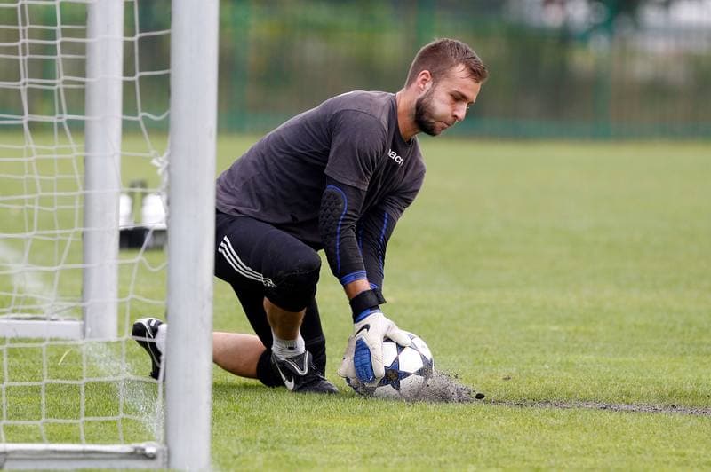 Football. GKS Katowice. Training. 15.01.2015