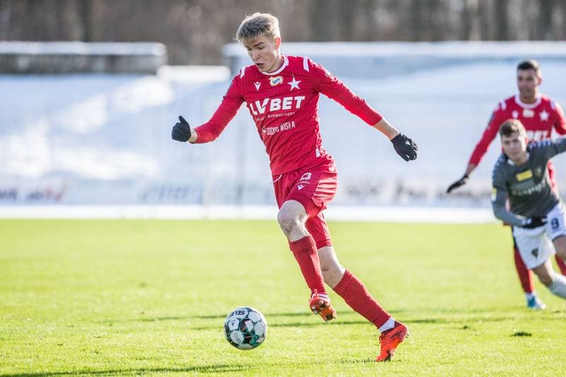Football. Sparing. Zaglebie Sosnowiec - Wisla Krakow. 20.01.2021