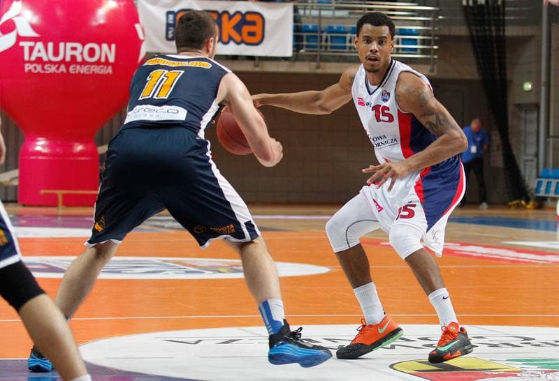 Basketball. Tauron Basket Liga. MKS Dabrowa Gornicza - Asseco Gdynia. 03.01.2015