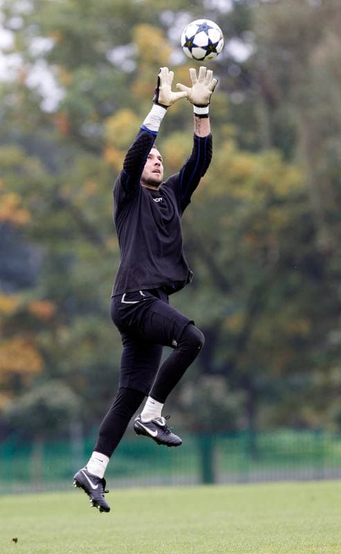 Football. GKS Katowice. Training. 15.01.2015