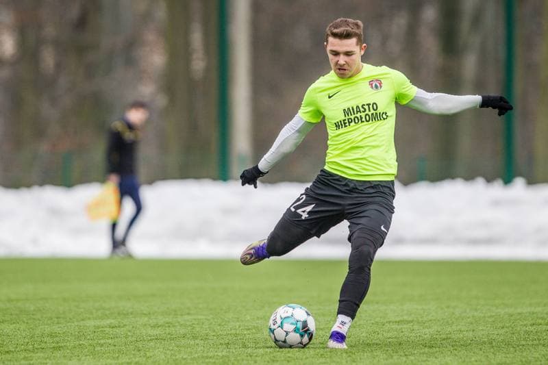 Football. Sparing. Odra Opole - Puszcza Niepolomice. 22.01.2021