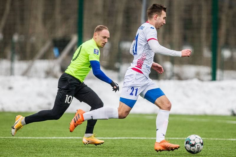 Football. Sparing. Odra Opole - Puszcza Niepolomice. 22.01.2021