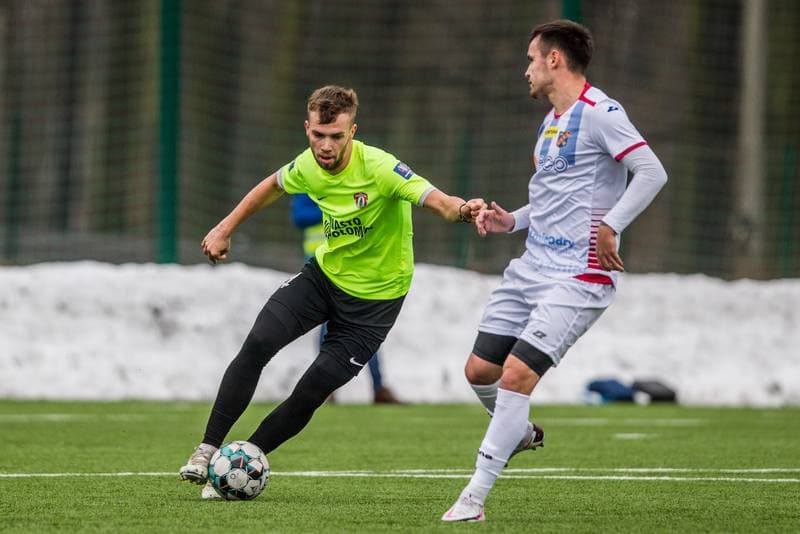 Football. Sparing. Odra Opole - Puszcza Niepolomice. 22.01.2021