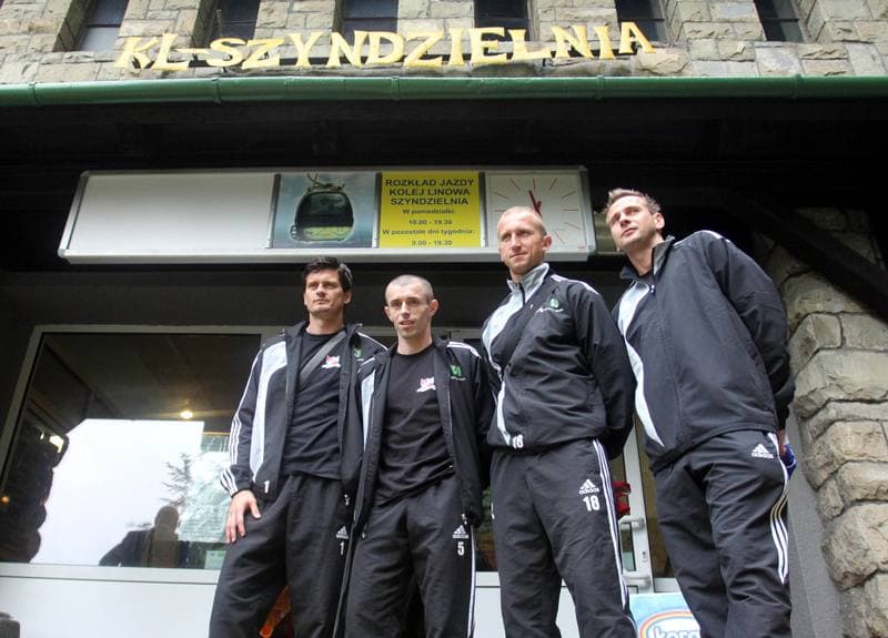 Football. Podbeskidzie Bielsko-Biala. Press Conference. 27.07.2011