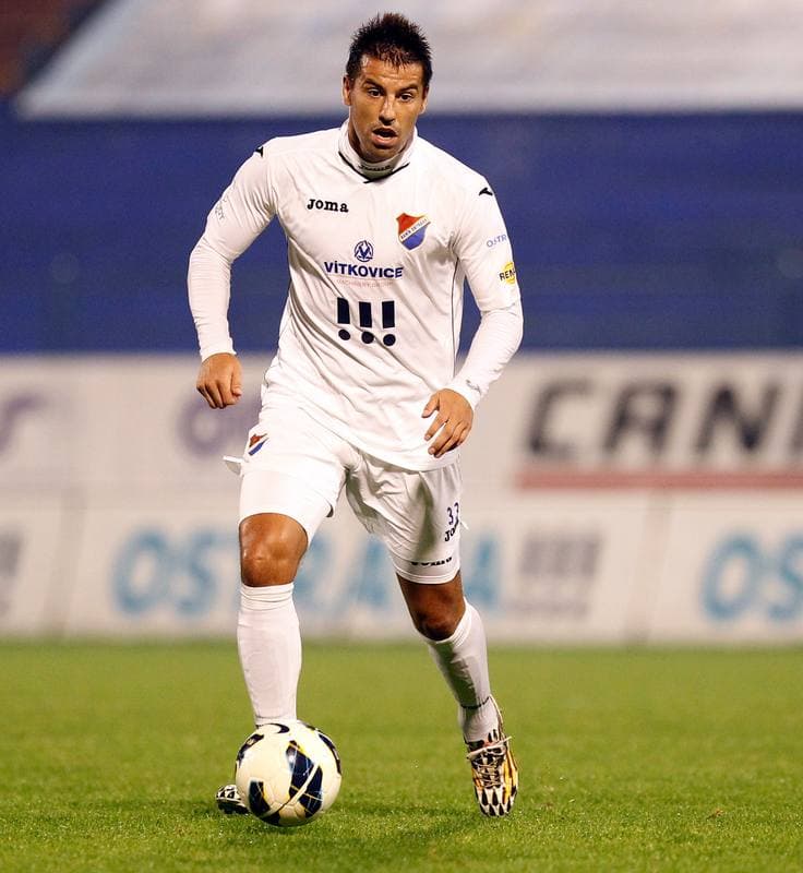 Football. SYNOT Liga. Banik Ostrava - Vysocina Jihlava. 17.10.2014