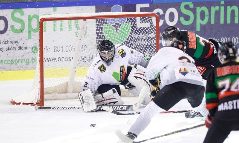 Ice Hockey. Polska Hokej Liga. Naprzod Janow - GKS Tychy. 19.10.2014