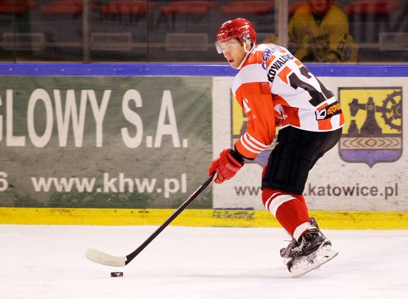 Ice Hockey. Polska Hokej Liga. HC GKS Katowice - Cracovia Krakow. 19.10.2014