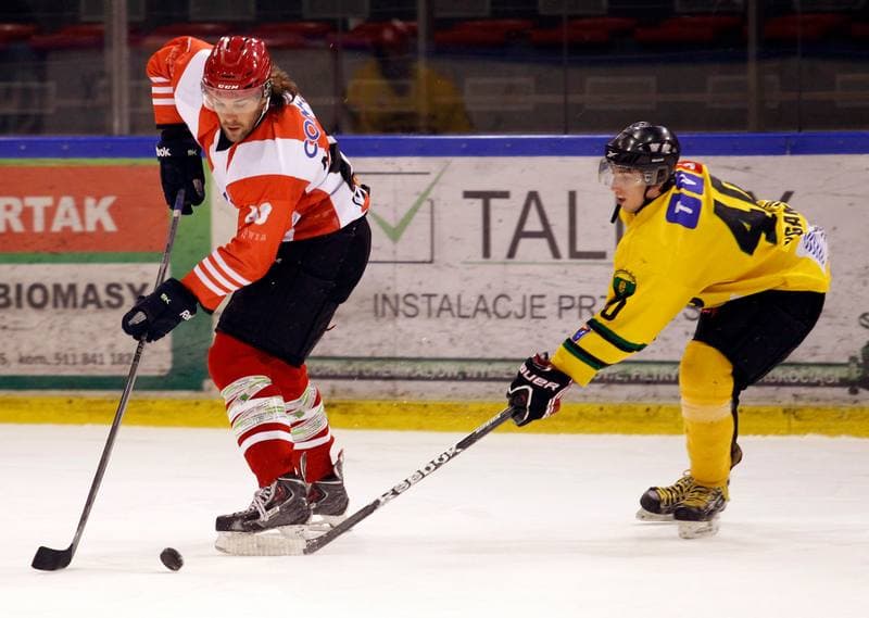 Ice Hockey. Polska Hokej Liga. HC GKS Katowice - Cracovia Krakow. 19.10.2014