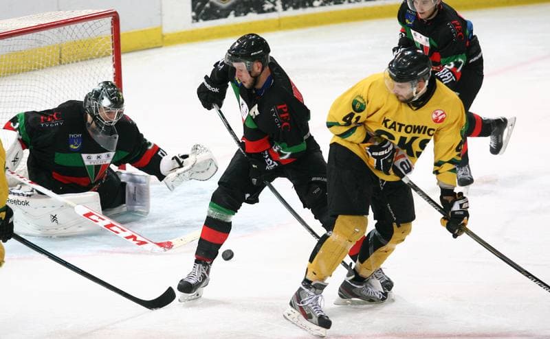 Ice Hockey. Polska Hokej Liga. HC GKS Katowice - GKS Tychy. 14.11.2014