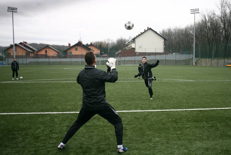Football. GKS Katowice. Training. 29.06.2015