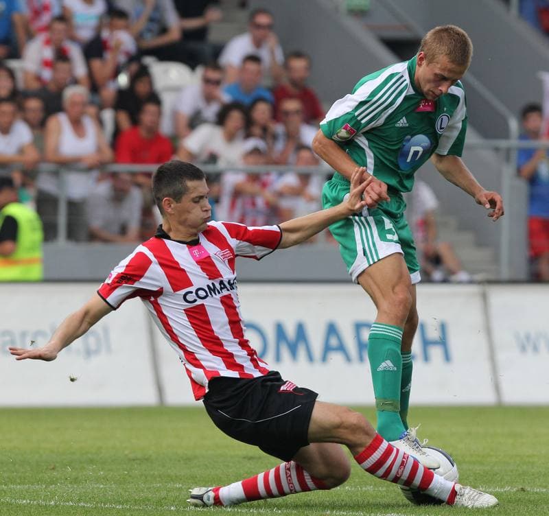 Football. T-Mobile Ekstraklasa. Cracovia Krakow - Legia Warsaw. 07.08.2011