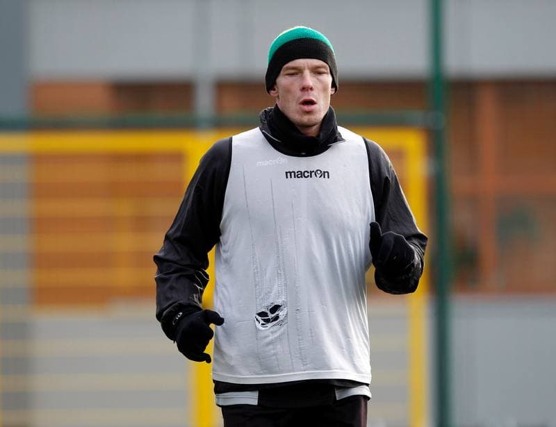 Football. GKS Katowice. Training. 15.01.2015
