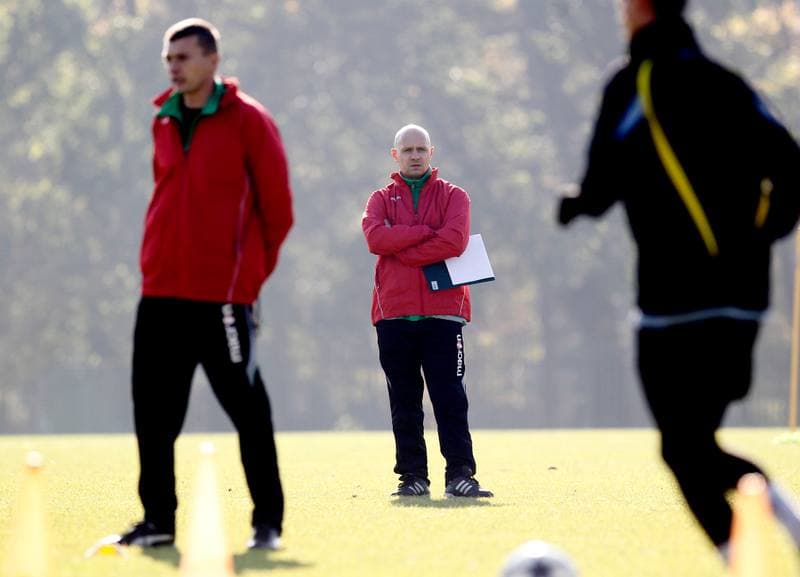 Football. GKS Katowice. Training. 29.10.2014
