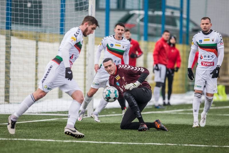 Football. Sparing. GKS Tychy - Ruch Chorzow. 30.01.2021