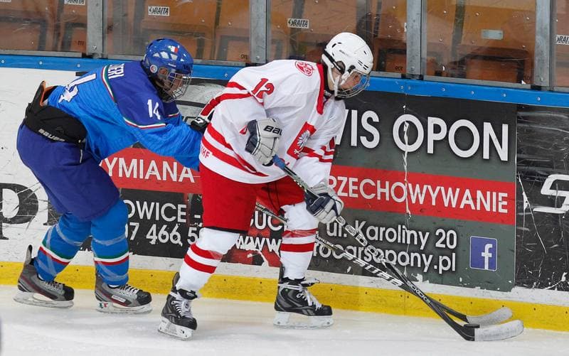 Ice Hockey. U18 Women's World Championship Division I. Poland - Italy. 19.01.2015