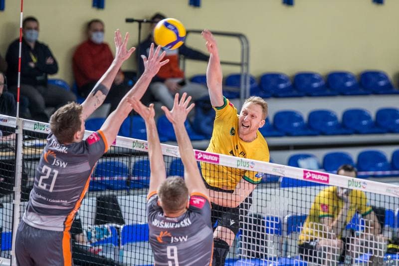 Volleyball. PlusLiga. GKS Katowice - Jastrzebski Wegiel. 30.01.2021