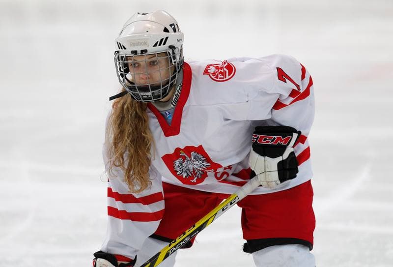 Ice Hockey. U18 Women's World Championship Division I. Poland - China. 22.01.2015