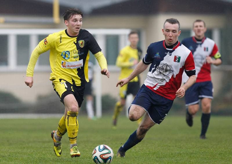 Football. IV Liga. Sarmacja Bedzin - Ruch Radzionkow. 08.11.2014
