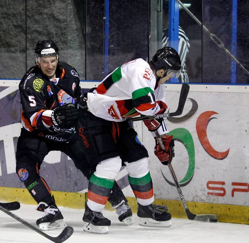 Ice Hockey. Polska Hokej Liga. GKS Tychy - Ciarko KH Sanok. 23.01.2015