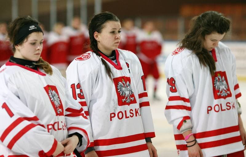 Ice Hockey. U18 Women's World Championship Division I. Poland - Denmark. 25.01.2015
