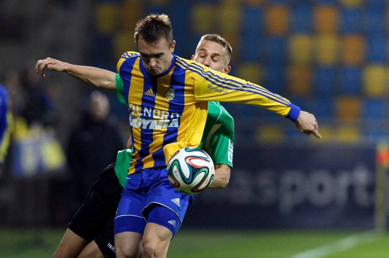 Football. I Liga. Arka Gdynia - GKS Katowice. 16.11.2014
