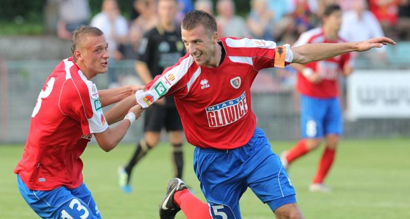 Football. Puchar Polski. Piast Gliwice - GKS Bogdanka Leczna. 17.08.2011
