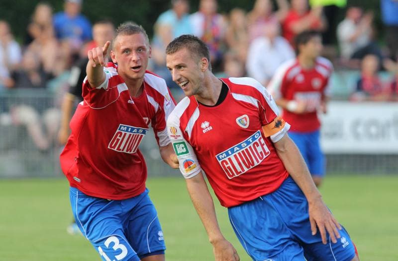 Football. Puchar Polski. Piast Gliwice - GKS Bogdanka Leczna. 17.08.2011