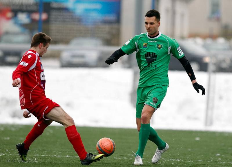 Football. Friendly Match. GKS Katowice - Rakow Czestochowa. 28.01.2015