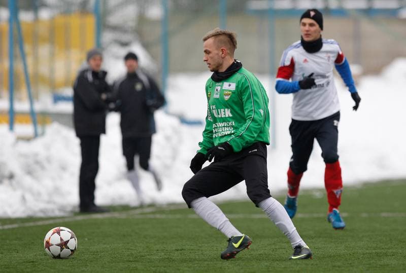 Football. Friendly Match. Rozwoj Katowice - Gornik II Zabrze. 28.01.2015