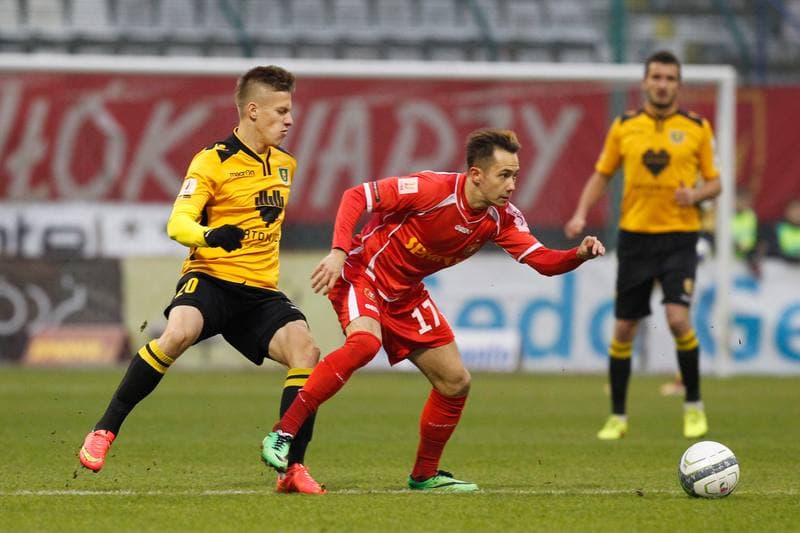 Football. I Liga. Widzew Lodz - GKS Katowice. 22.11.2014