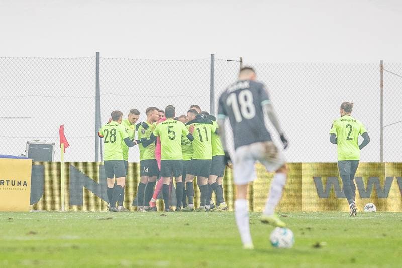 Football. Fortuna Puchar Polski. Puszcza Niepolomice - Lechia Gdansk. 07.02.2021