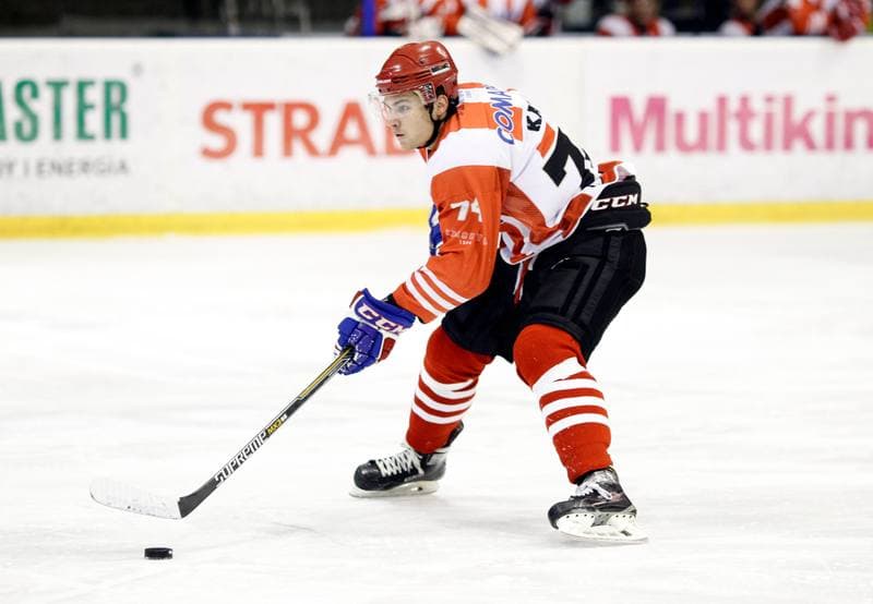 Ice Hockey. Polska Hokej Liga. GKS Tychy - Comarch Cracovia Krakow. 19.01.2014