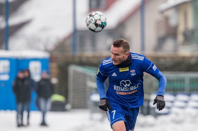 Football. Sparing. GKS Tychy - Bruk-Bet Termalica Nieciecza. 10.02.2021