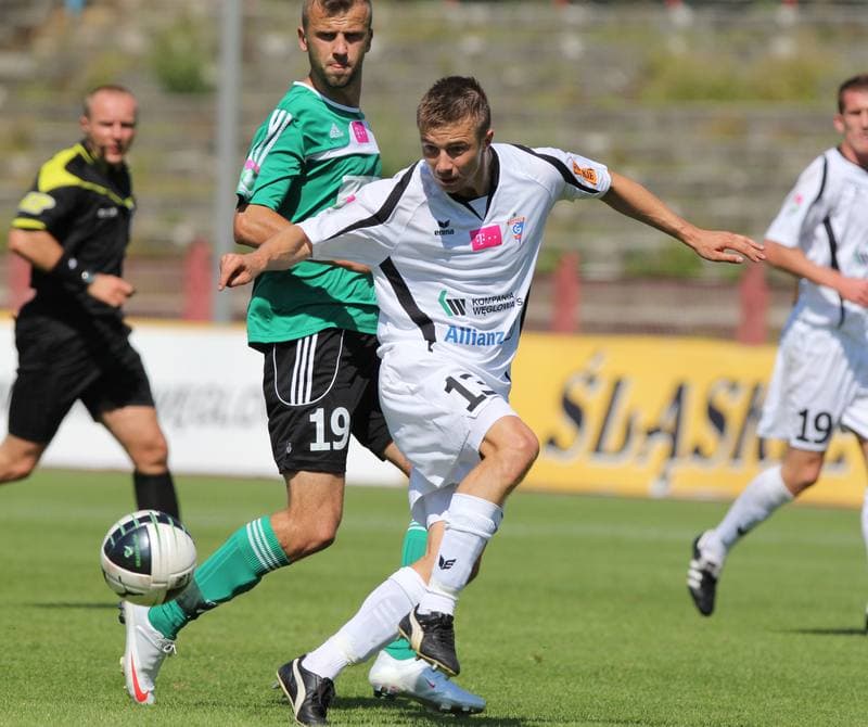 Football. T-Mobile Ekstraklasa. Gornik Zabrze - GKS Belchatow. 20.08.2011