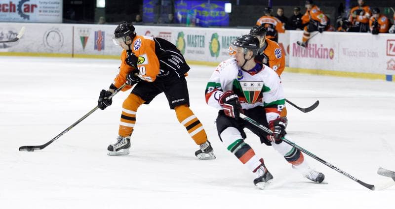 Ice Hockey. Polska Hokej Liga. GKS Tychy - JKH GKS Jastrzebie. 30.11.2014