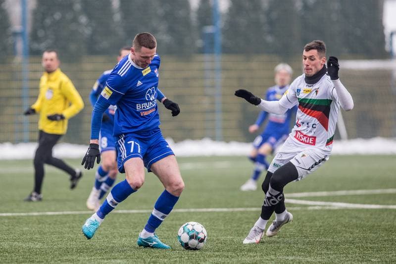 Football. Sparing. GKS Tychy - Bruk-Bet Termalica Nieciecza. 10.02.2021