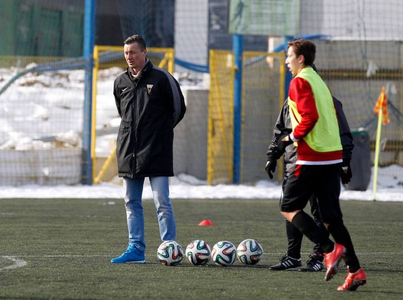Football. Friendly Match. GKS Tychy - Limanovia Limanowa. 04.02.2015